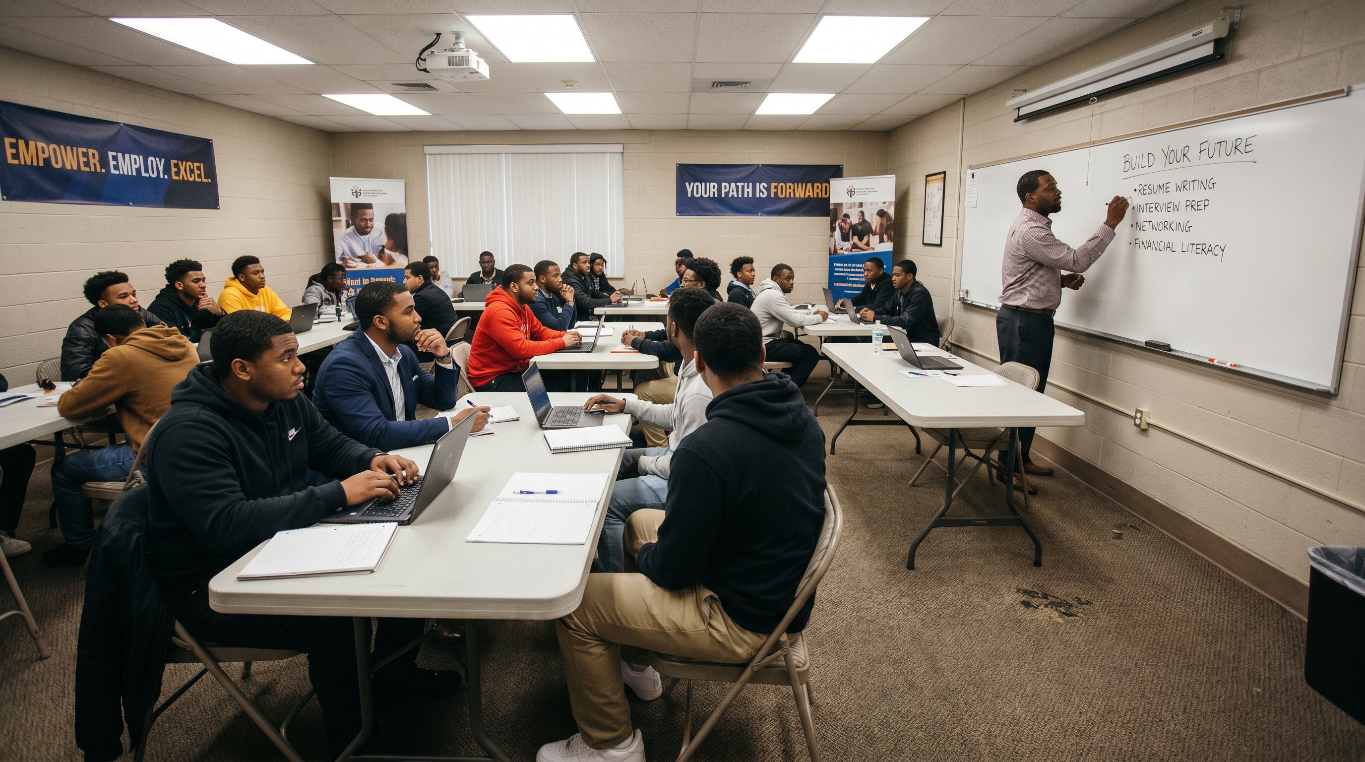Oakland chapter career readiness and job skills workshop