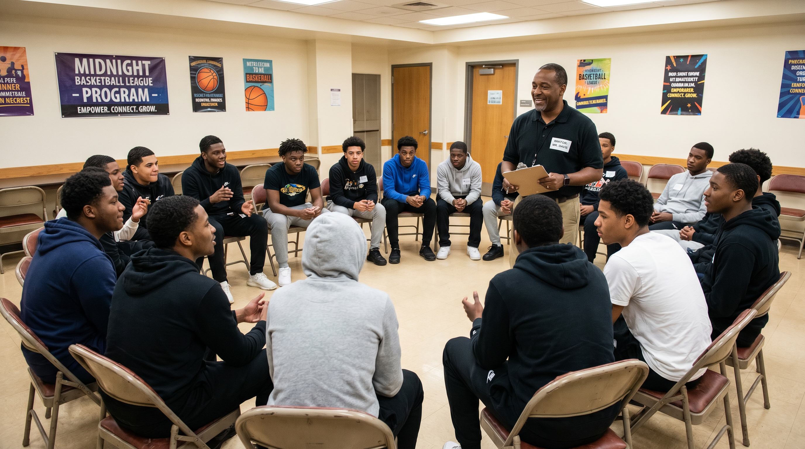 Lancaster chapter violence prevention circle discussion