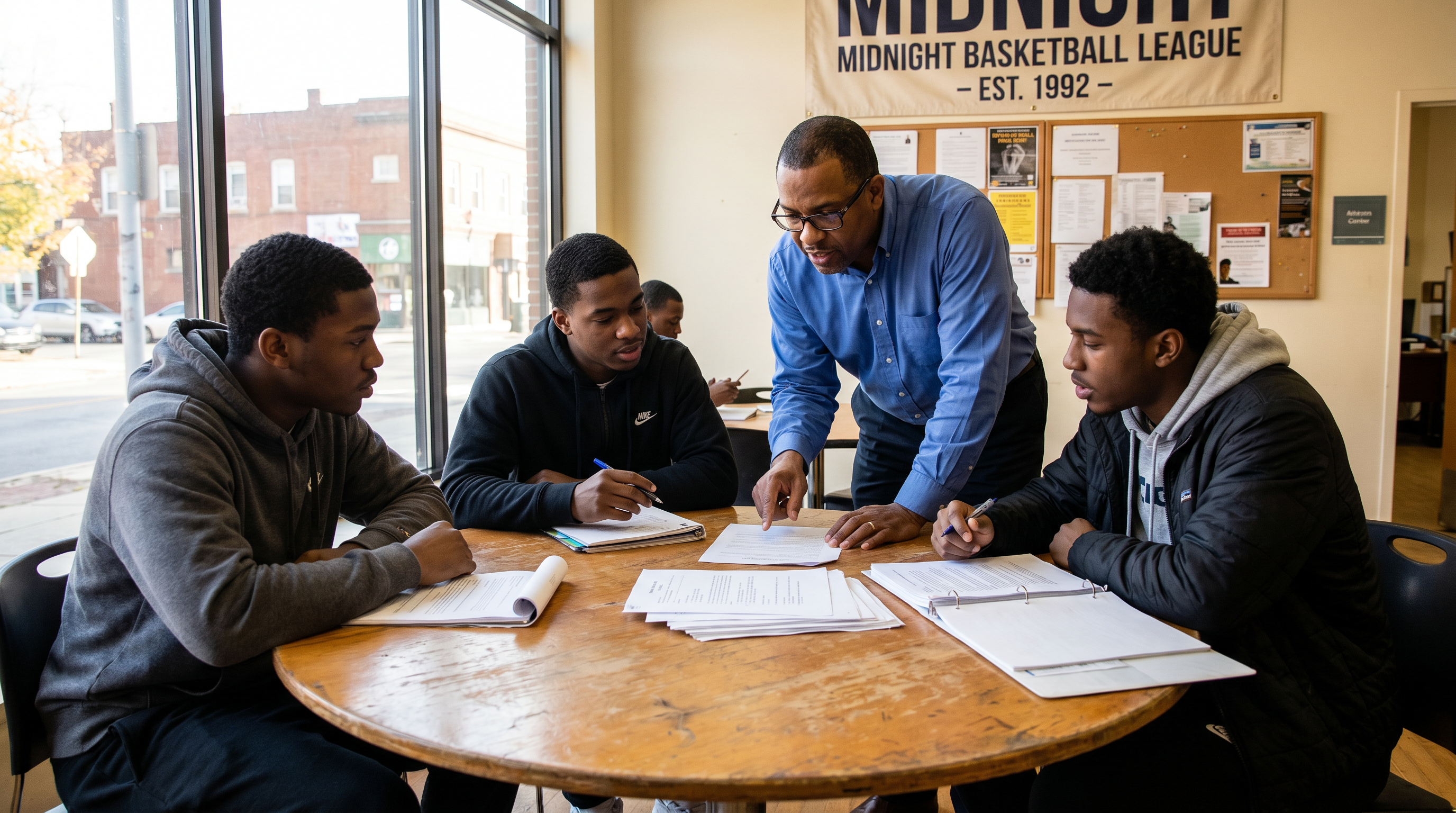 Stockton chapter mentorship and life skills session
