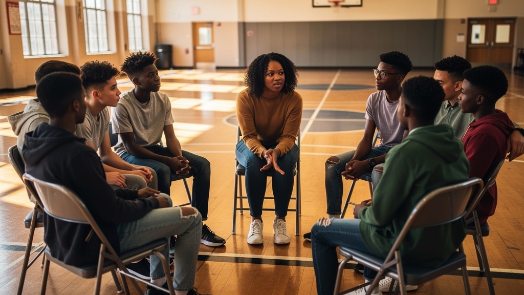 SCARED STIFF circle session